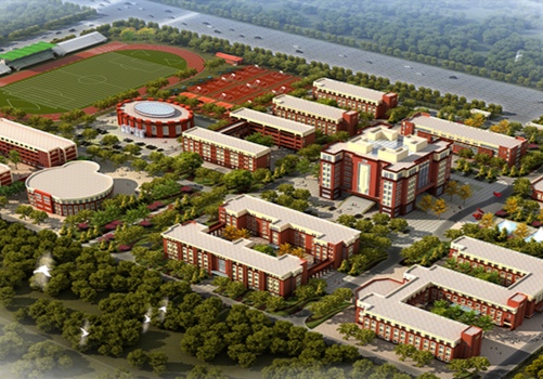 中职学生实训场景