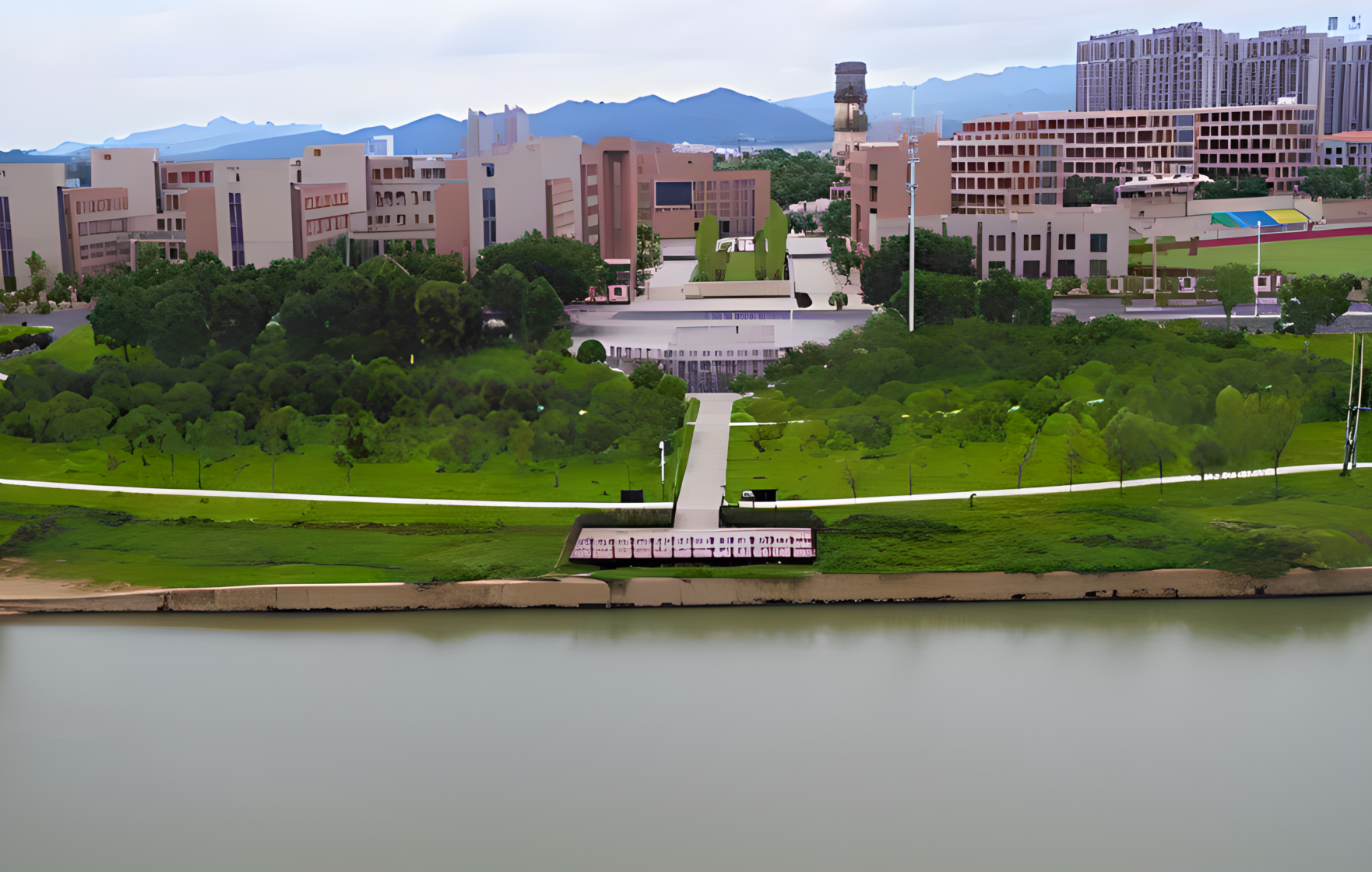 黄山健康职业学院校园外景