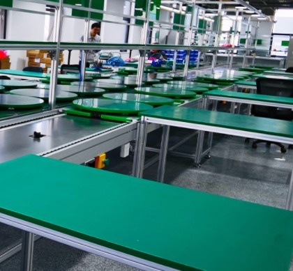 精益管线棒工作台生产车间应用场景